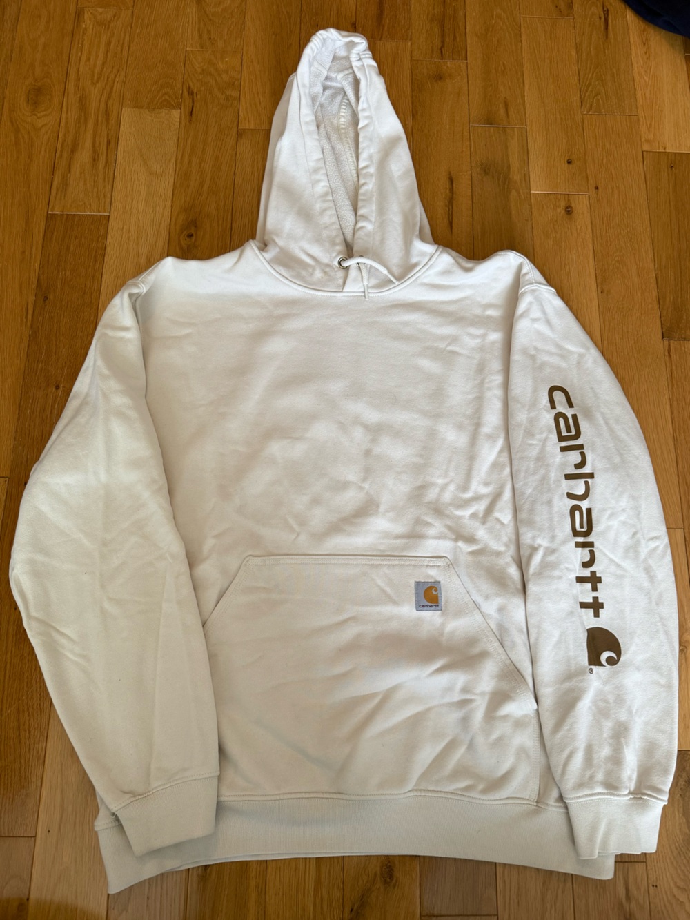 Carhartt Cream Hoodie